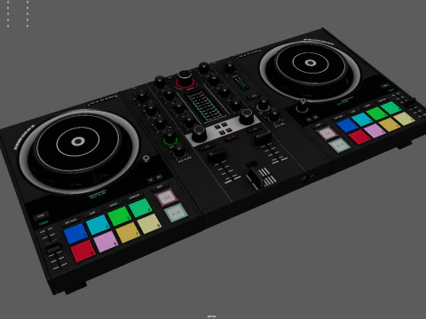 DJ Controller 3D Model