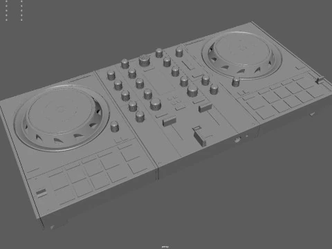 DJ Controller 3D Model