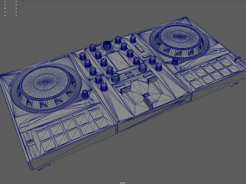 DJ Controller 3D Model