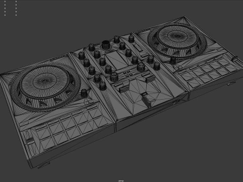 DJ Controller 3D Model