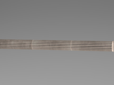 Greek Ionic Full Column Modèle 3D