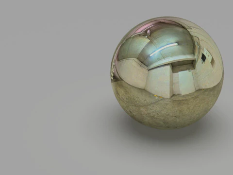 Urbaner Bunker mit Nottreppe &ndash; HDRI 8K CG Texturen