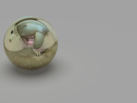 Urbaner Bunker mit Nottreppe &ndash; HDRI 8K CG Texturen