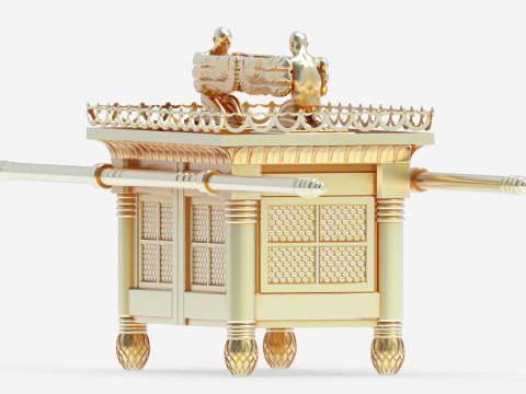 The Ark of the Covenant - High-Quality 3D 模型