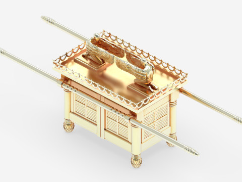 The Ark of the Covenant - High-Quality Modelo 3D