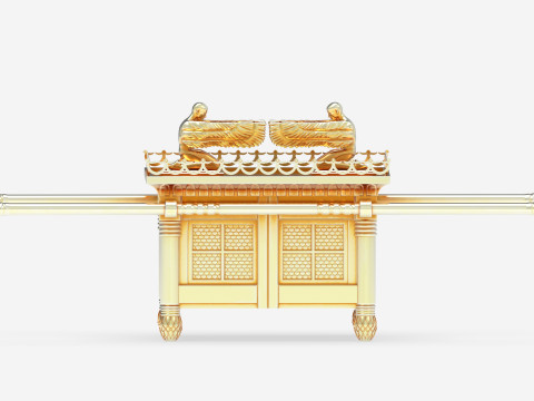 The Ark of the Covenant - High-Quality Modelo 3D