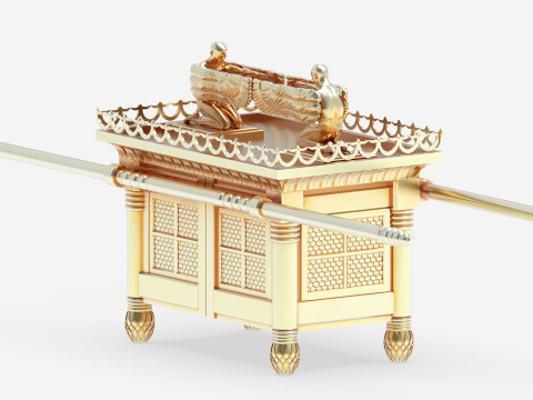 The Ark of the Covenant - High-Quality Modelo 3D