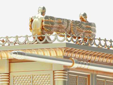 A Arca da Alian&ccedil;a - Alta Qualidade Modelo 3D