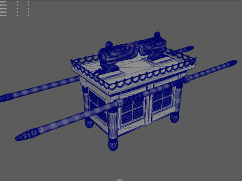 The Ark of the Covenant - High-Quality Modelo 3D