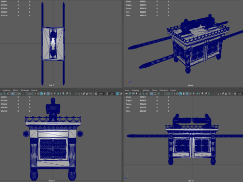 The Ark of the Covenant - High-Quality Modelo 3D