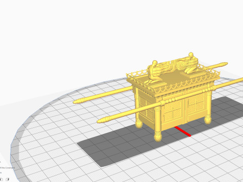 The Ark of the Covenant - High-Quality Modelo 3D