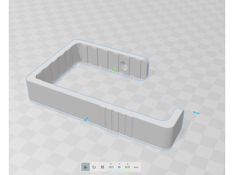 Roll Holder V3 - 3D Printable Toilet Paper Holder 3D Принт Модель