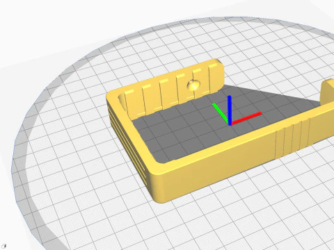 Porta Rolos V3 - Porta Papel Higi&ecirc;nico Imprim&iacute;vel em 3D Modelo de Impressão 3D