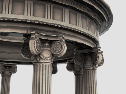 Garden Rotunda LP 3D Model