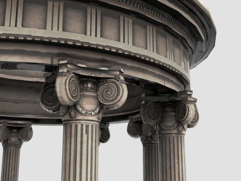 Garden Rotunda LP 3D Model