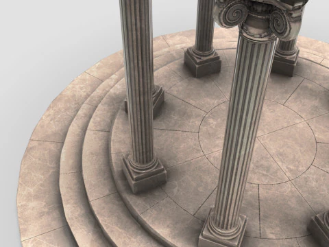 Garden Rotunda LP 3D Model
