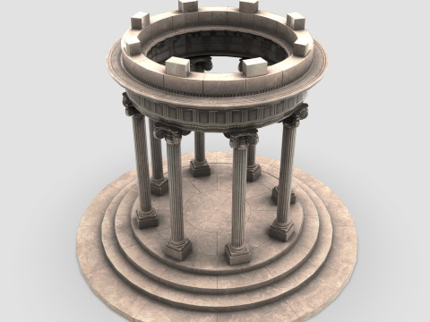 Garden Rotunda LP 3D Model
