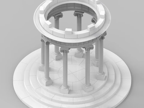 ガーデンロタンダ 3D プリントモデル 3Dプリントモデル