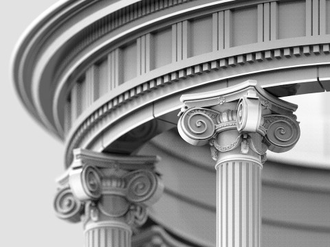 Garden Rotunda 3D print model 3D Print Model