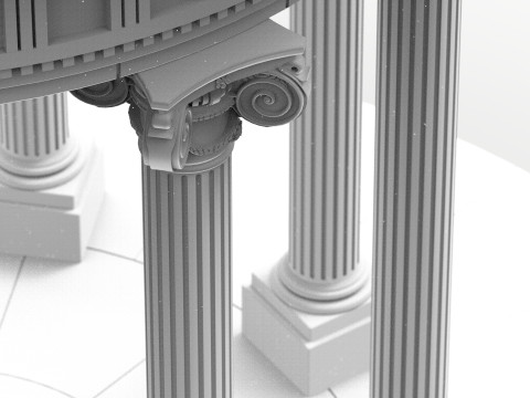 Garden Rotunda 3D print model 3D Print Model