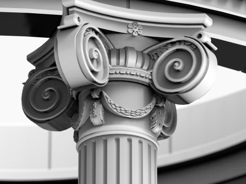 Garden Rotunda 3D print model 3D Print Model