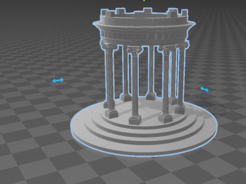 Garden Rotunda 3D print model 3D Print Model