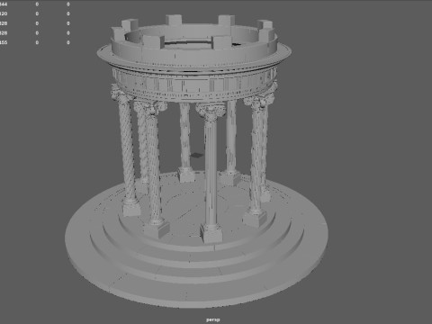 Garden Rotunda 3D print model 3D Print Model