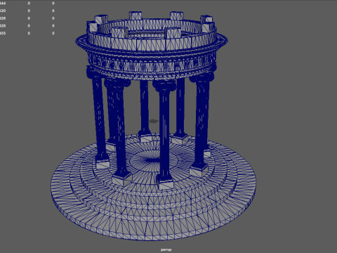 Garden Rotunda 3D print model 3D Print Model