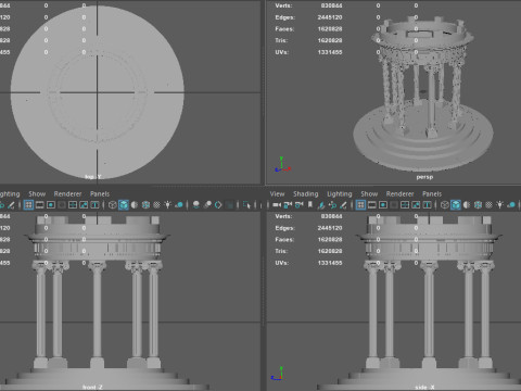 Garden Rotunda 3D print model 3D Print Model