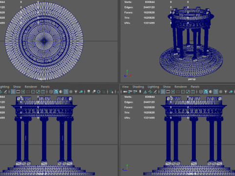 Garden Rotunda 3D print model 3D Print Model