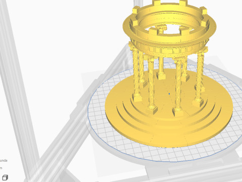 Garden Rotunda 3D print model 3D Print Model