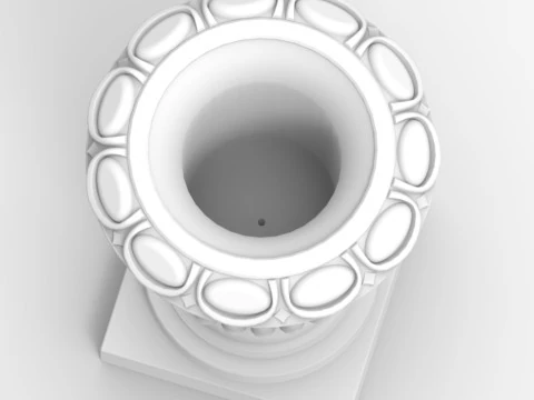 Elegant Classical Urn 3D Print Model