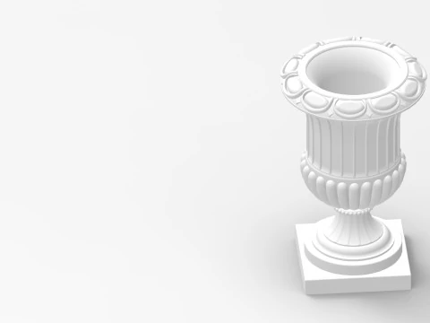 Elegant Classical Urn 3D Print Model