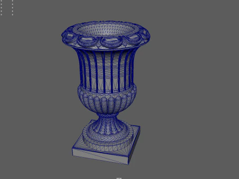 Elegant Classical Urn 3D Print Model