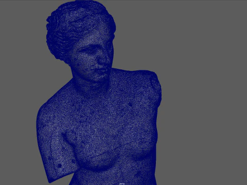 Pedestal with Venus de Milo 3D Print Model
