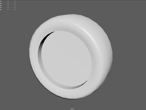 High-Performance Car Wheel Assembly Low Poly PBR 4K 3Dモデル