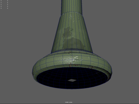 Low Poly Pedestrian Traffic Light Urban Street Signal with 4K PBR Textures 3D 모델