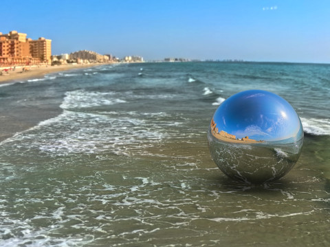 Vibrant Coastal Paradise - HDR Beach Panorama CG 纹理