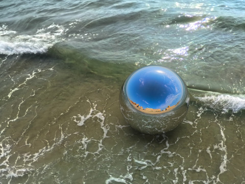 Vibrant Coastal Paradise - HDR Beach Panorama CG 纹理
