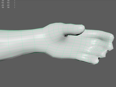 Male Muscular System Anatomy Model 3D