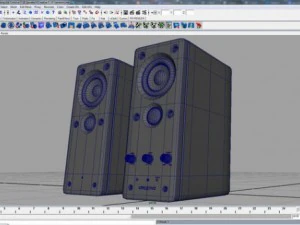 creative t20 speakers 3D Model