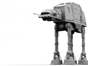 atat all terrain armored transport 3D मॉडल