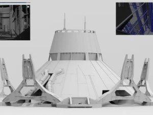 processore atmosferico Modello 3D