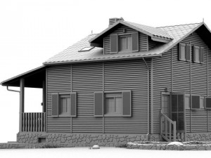 cabin Modelo 3D
