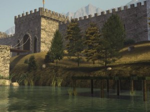 medieval castle Modelo 3D