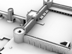 medieval castle Modelo 3D