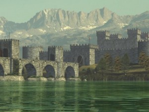 medieval castle Modelo 3D