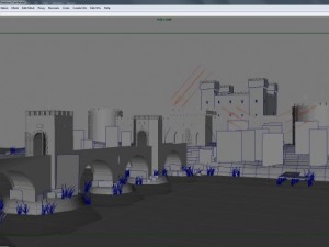 medieval castle Modelo 3D