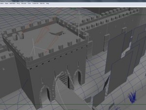 medieval castle Modelo 3D