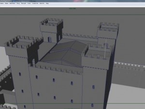 medieval castle Modelo 3D